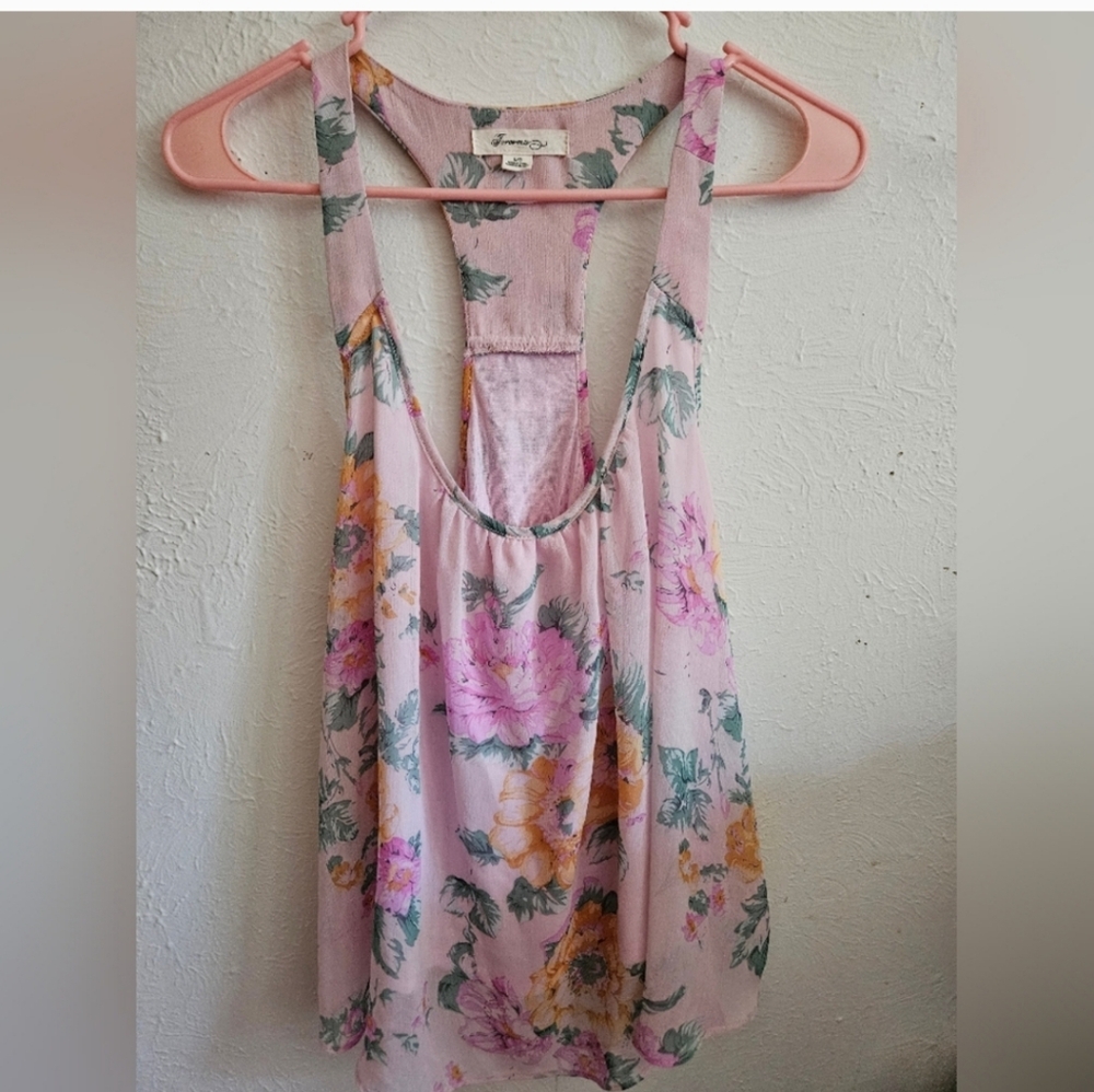 Forever21 tank top blouse